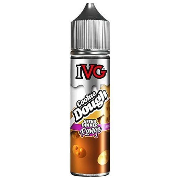 IVG Cookie Dough 60ml is a biscuit blend with a sweet taste. The sugary cookie flavour provides the base of the e-liquid