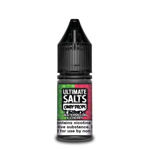 Ultimate Salts Candy Drops Watermelon & Cherry 25mg by karachi vapers